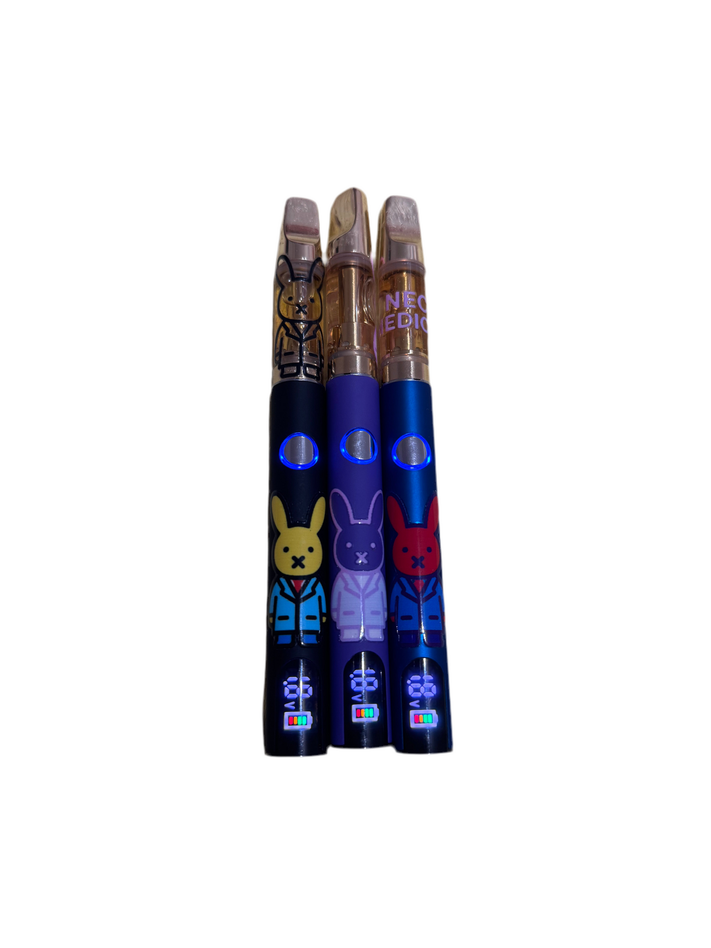 Neco’s Medicarts 510 Vape Battery – LED Display & USB-C