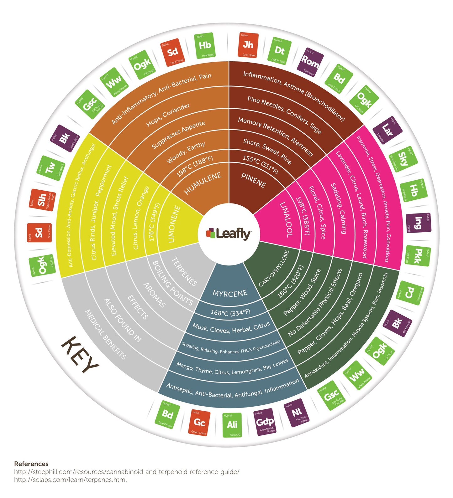 (NIEUW: AROMATHERAPIE) Terpenen – 1ml (diverse strains beschikbaar)