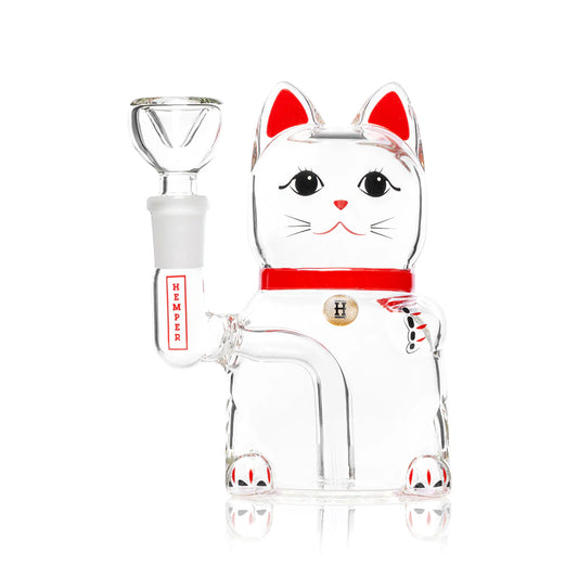 HEMPER Lucky Money Cat Bong 5"