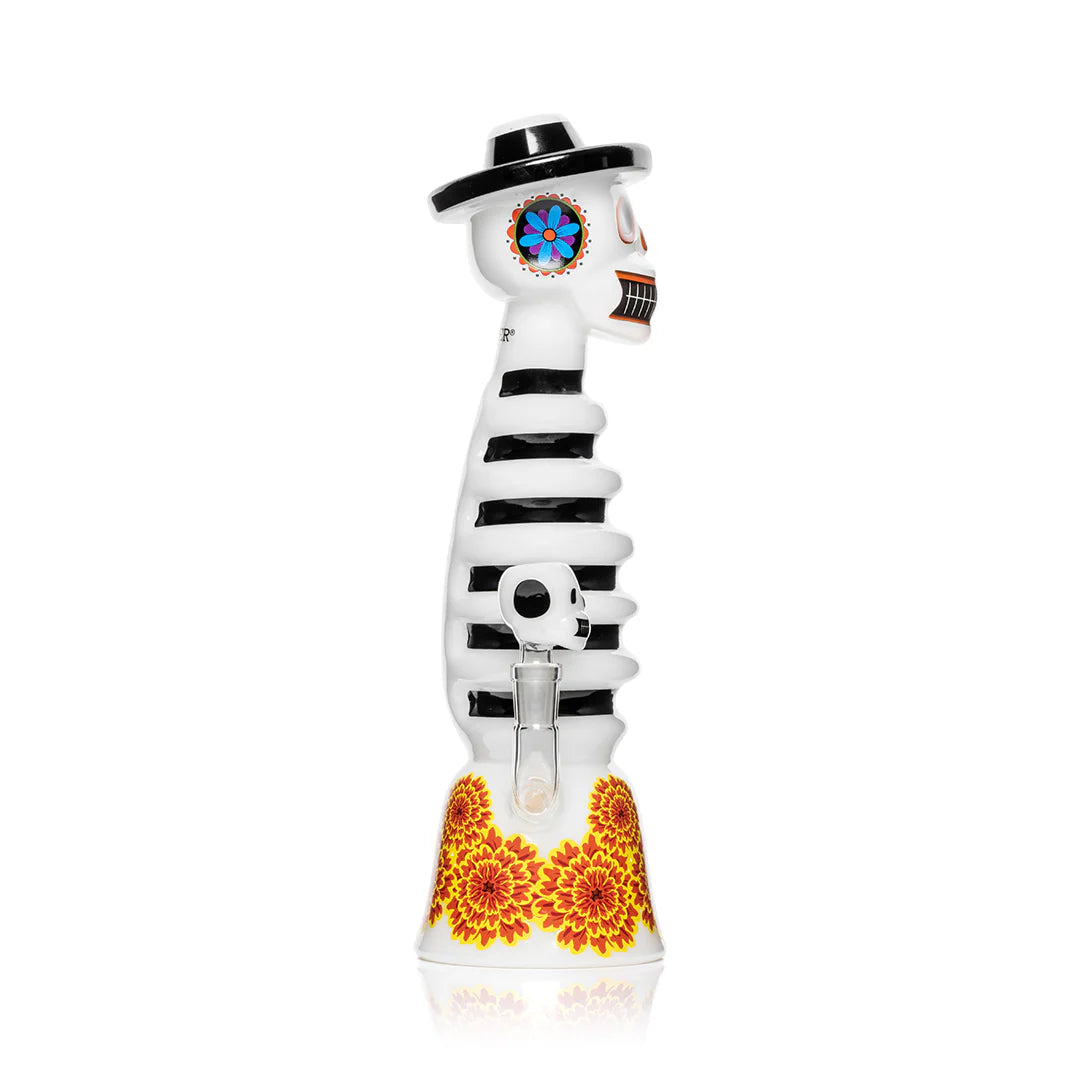 Hemper | Dia De Los Muertos Skull XL Bong 13.2”