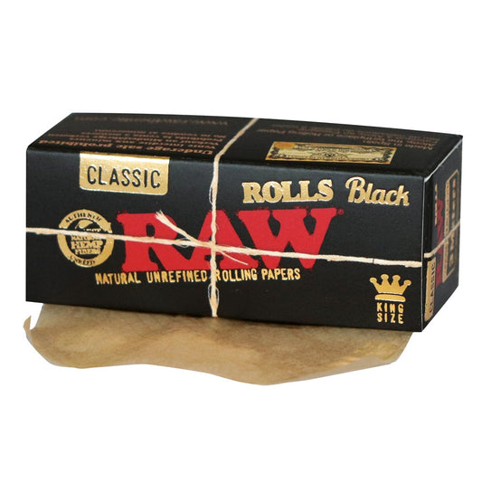 Raw Black – Rolls 3 meter rolvloei
