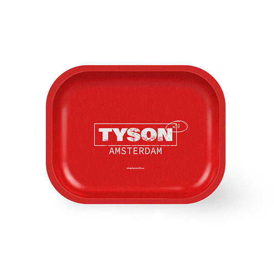 Tyson 2.0 Amsterdam Red Rolling Tray M 27,5 × 17,5 cm