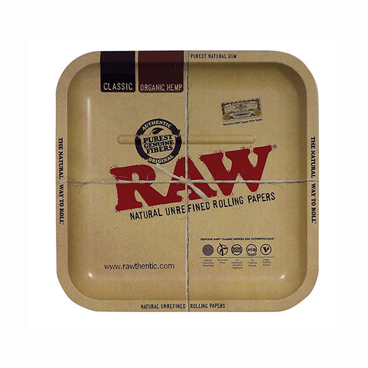 RAW Metal Square Rolling Tray (LARGE)