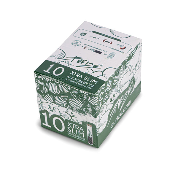 10 x PURIZE® XTRA Slim Filters White 6mm