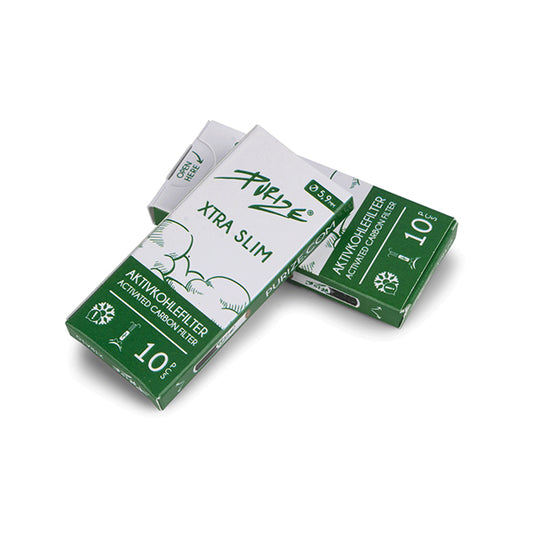 10 x PURIZE® XTRA Slim Filters White 6mm