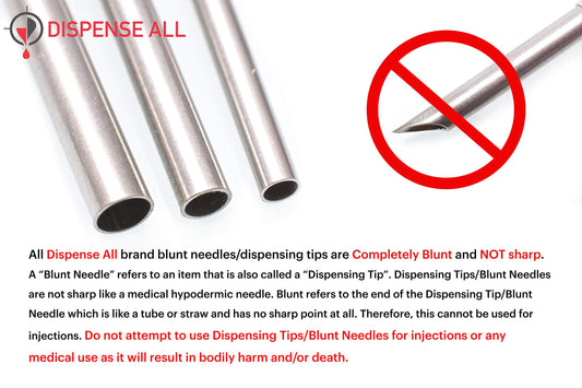 14G Metalen Blunt Needle – Luer Lock (1 stuks)