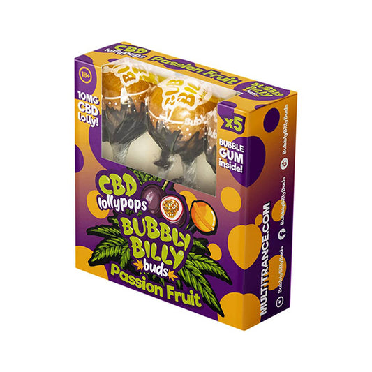 CBD Passionfruit Lollies – Gift Box (5 Lollies)